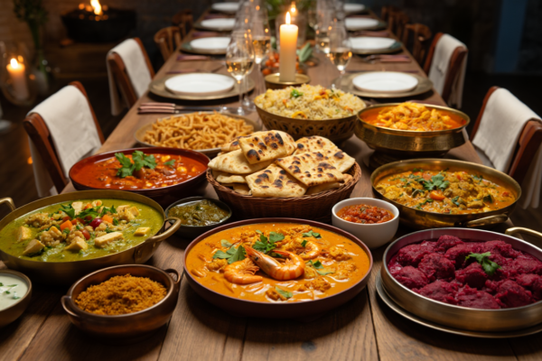 The Ultimate Exotic Curry Buffet: 9 Creative Dishes for a Memorable Dinner Party